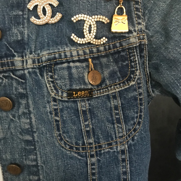 Vintage Lady Lee Denim Jean Jacket - Picture 2 of 4